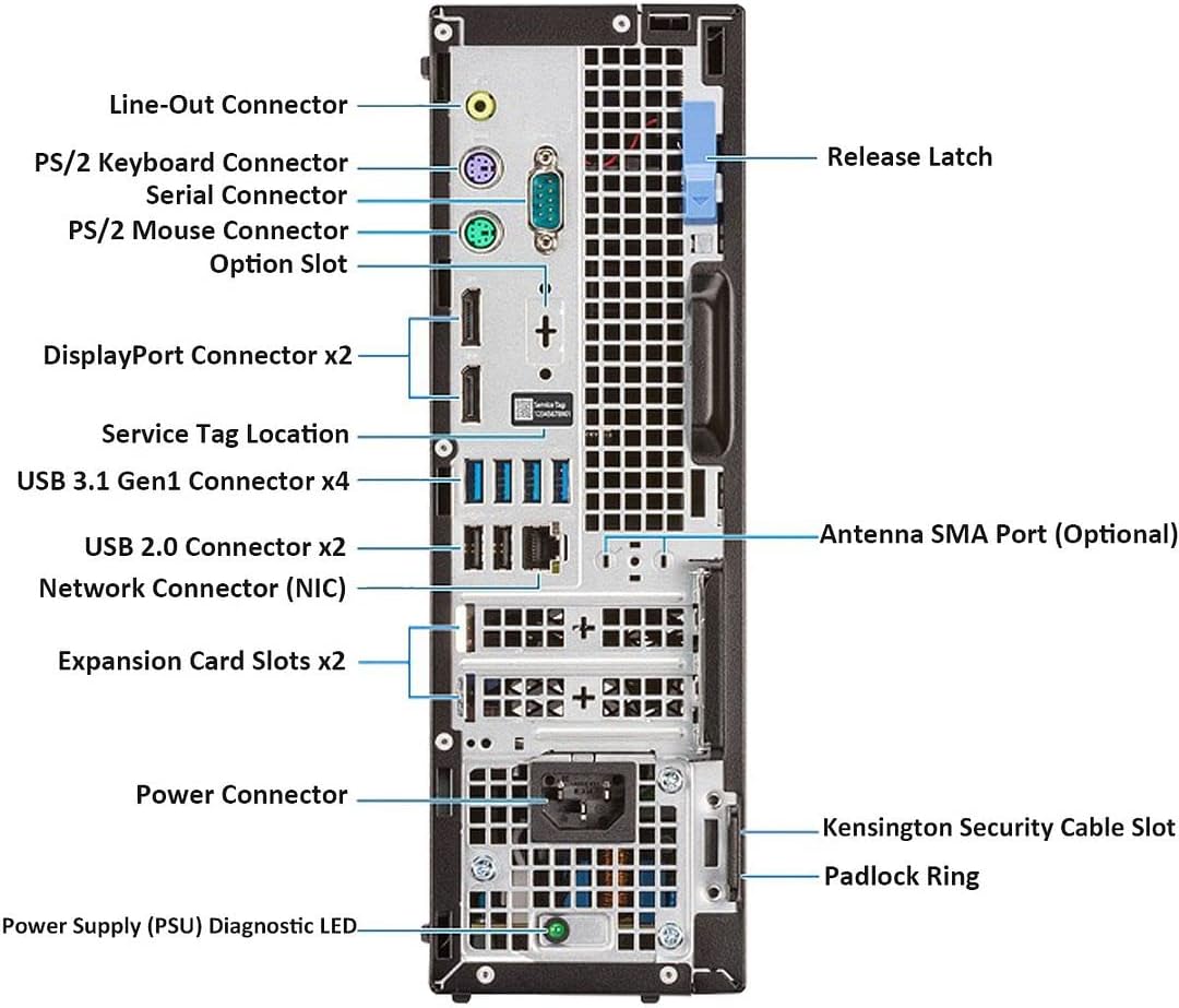 Desktop PC, Intel Core i7, 16GB RAM, 512GB SSD, Windows 11 Pro X652