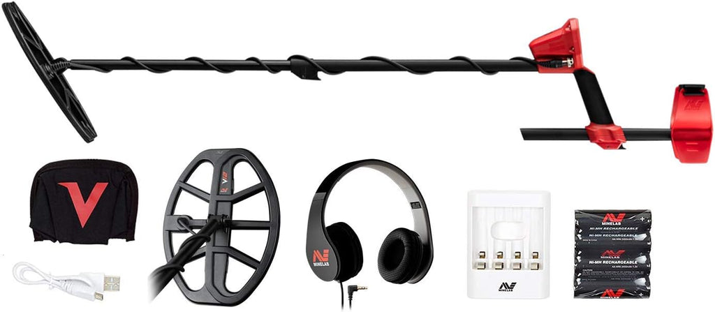 Multi-Frequency Pinpointing Metal Detector for Adults with Waterproof Coil L921