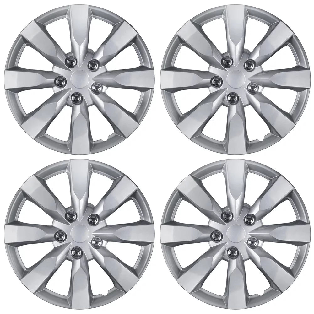 16" Wheel Rim Cover Hub Caps Snap on for Car, Truck, SUV - Set of 4 D716455