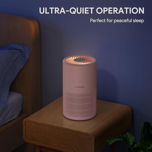 H13 True HEPA Air Purifier for Bedroom, Quiet with Night Light V933