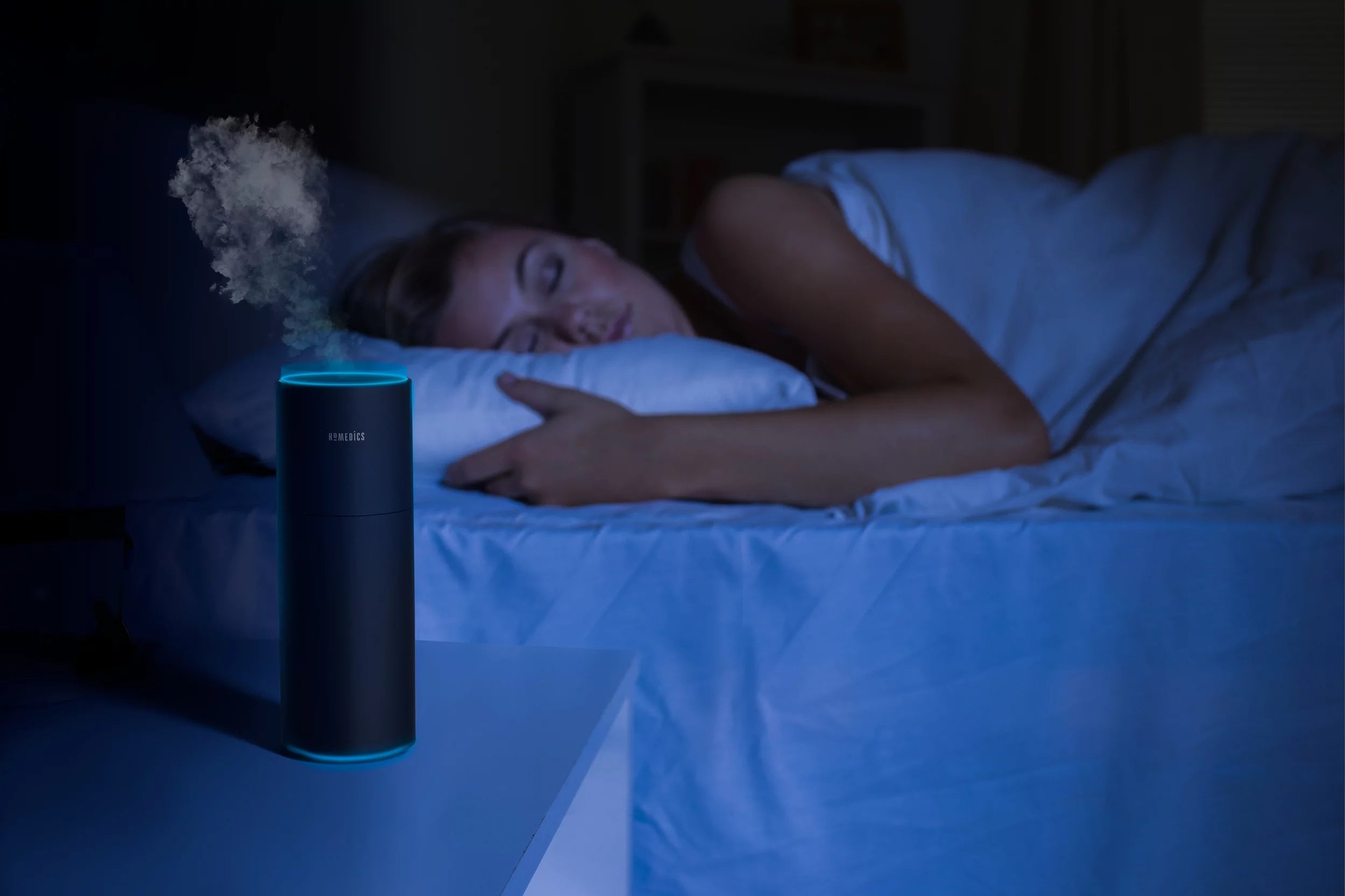 Portable Ultrasonic Humidifier, Cordless, Desktop, Travel, 10-Hour Runtime, Quiet Cool Mist E2684