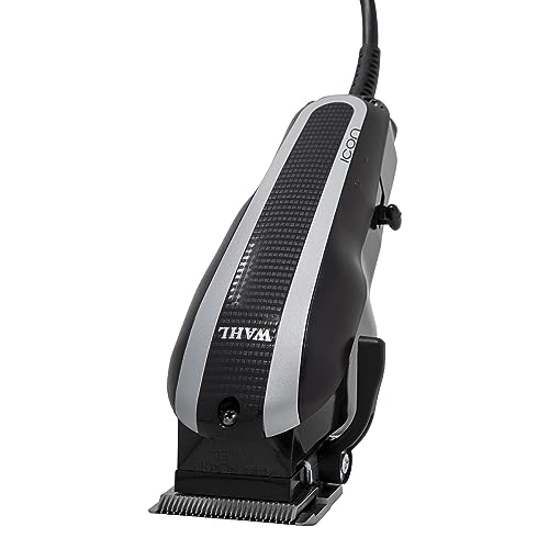 Professional Corded Hair Clipper with 8 Guide Combs U2015