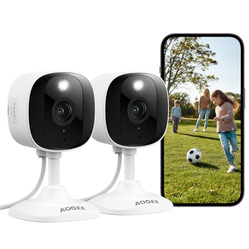2K Home Security Camera, Indoor/Outdoor, Color Night Vision E889819