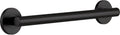 Delta Faucet 41818-BL Contemporary Concealed Screw ADA-Compliant Decorative Grab Bar, 18", Matte Black, 18 In