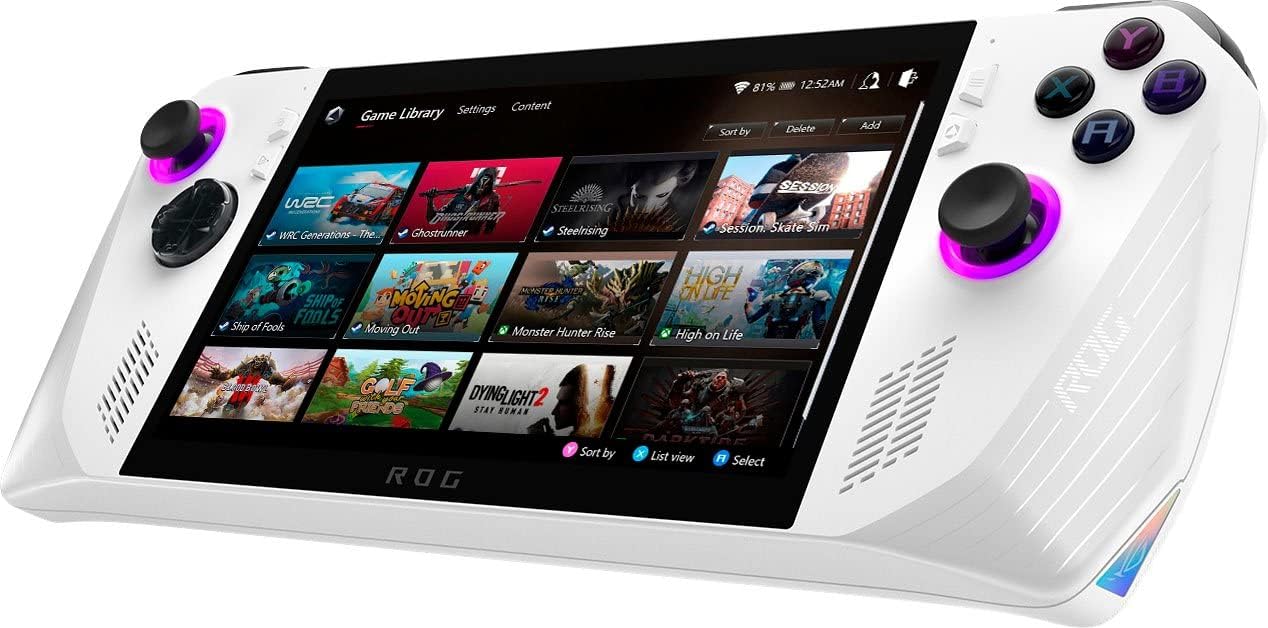 Gaming Handheld 512GB 7-inch Touchscreen 120Hz FHD 1080p A60332