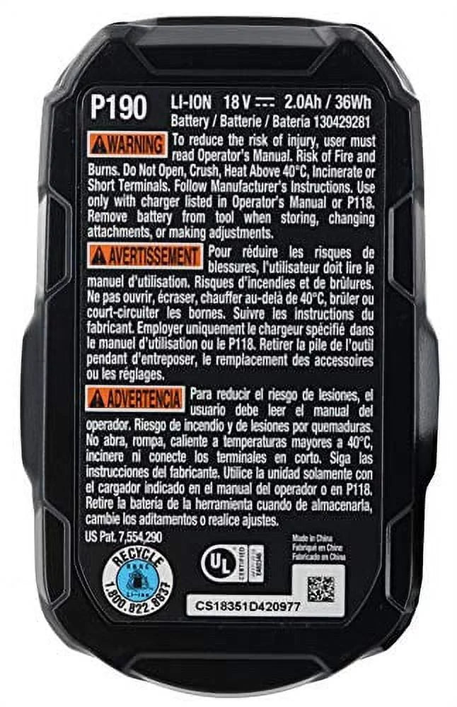 18V 2.0Ah Compact Lithium Ion Battery N635