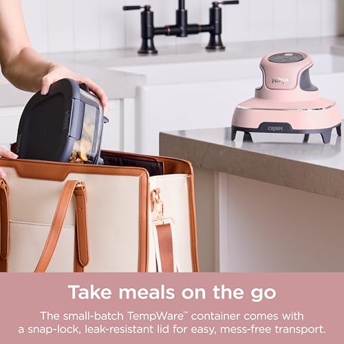 Air Fryer with Glass Containers, 4 QT & 6 Cup, Dishwasher Safe Z1664