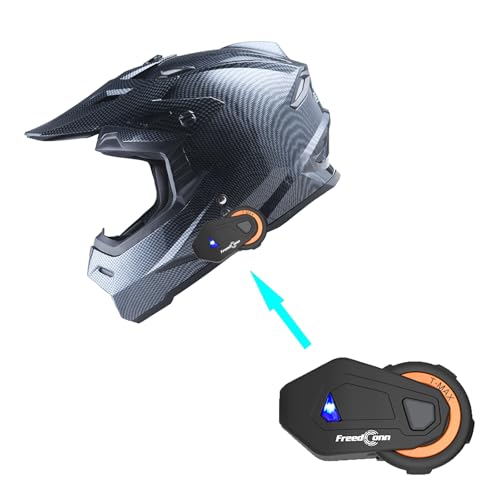 Adult Motocross Helmet Full Face Racing Style Matt Black D9788
