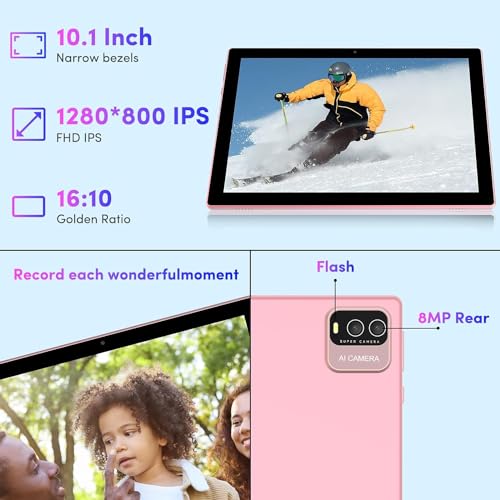 10 Inch Android Tablet with Keyboard Case Mouse Stylus J550018