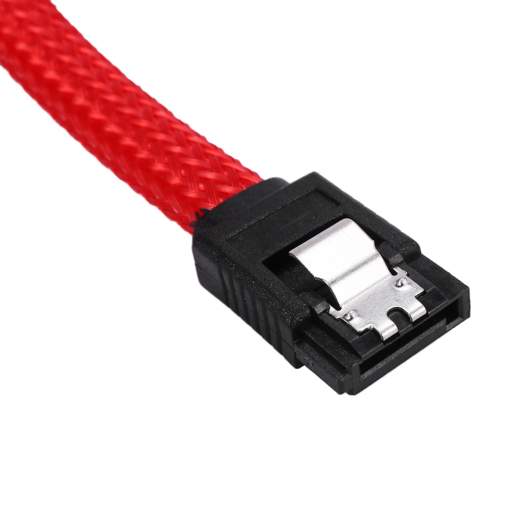 SATA3 7Pin Right Angle Data Cable 50cm Nylon Sleeved M959