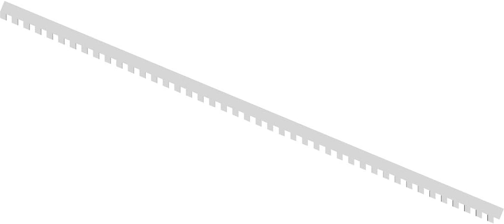 PVC Dentil Trim, White T65253