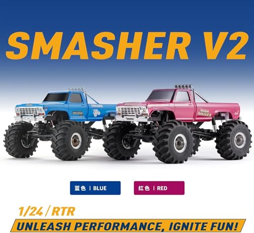 1/24 RC Crawler Monster Truck 4x4 Off-Road with Battery and Remote Control L772663
