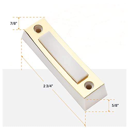 Wired Doorbell Chime Kit with Transformer and Lighted Push Button, White R99846