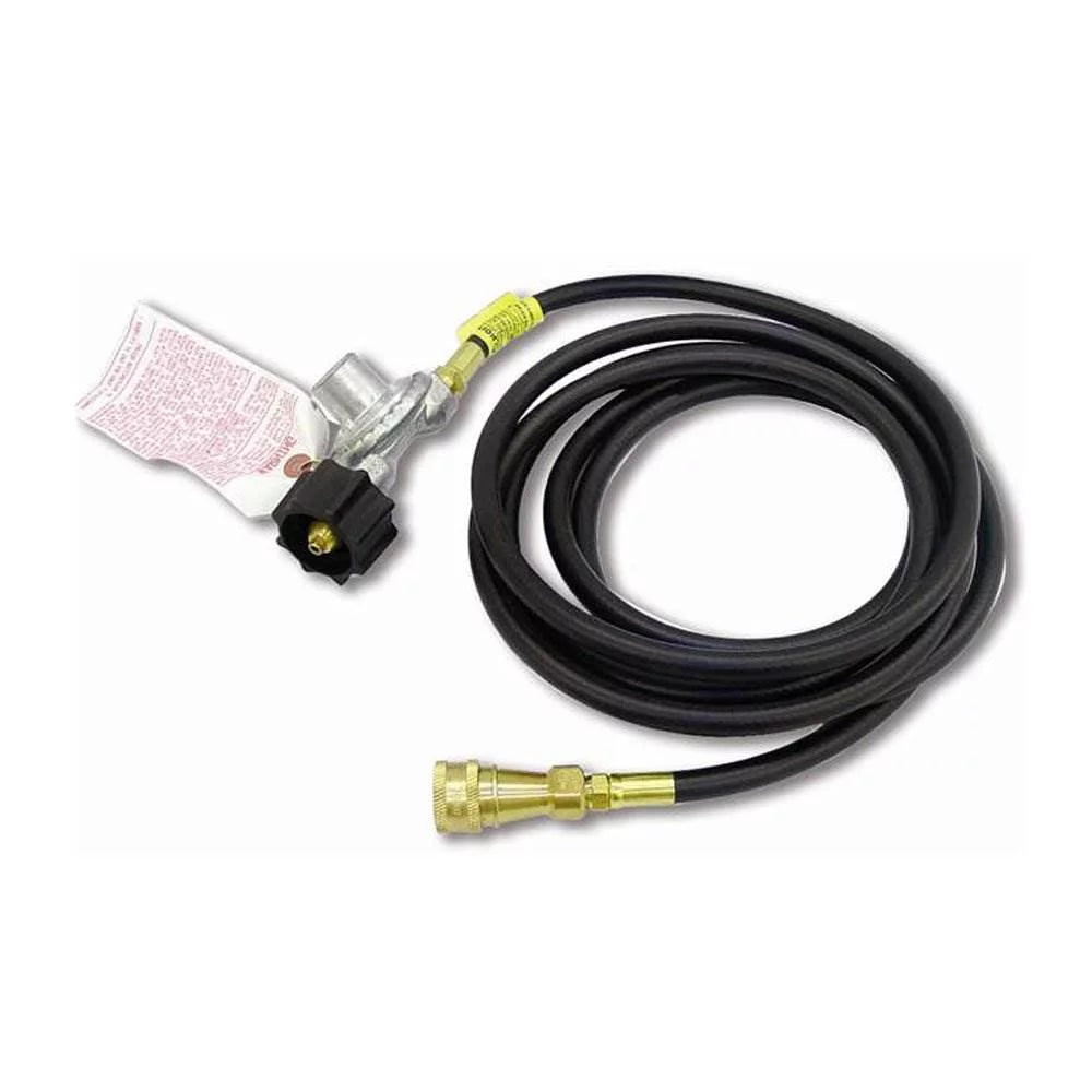12 ft Propane Hose Assembly with Swivel and Handwheel L55341
