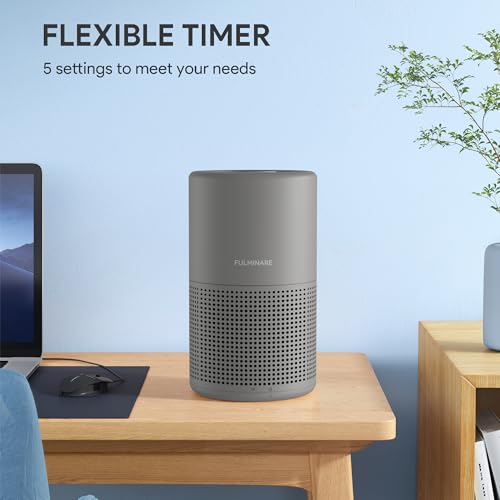 H13 True HEPA Air Purifier for Bedroom, Quiet with Night Light V933