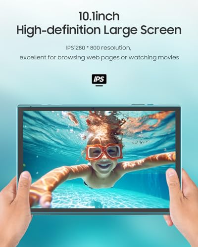 10 in Tablet 2 in 1 Android 14 with Keyboard, Mouse, Stylus Pen, Case, 6GB+32GB, WiFi-6 X68807
