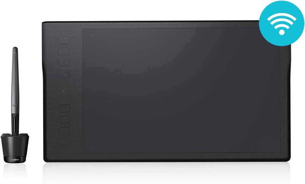 HUION Inspiroy Q11K Wireless Graphic Drawing Tablets with 8192 Pressure Sensitivity 8 Customizable Shortcut Keys, 11 x 6.87 inches Digital Pen Tablet for Mac, Windows PC