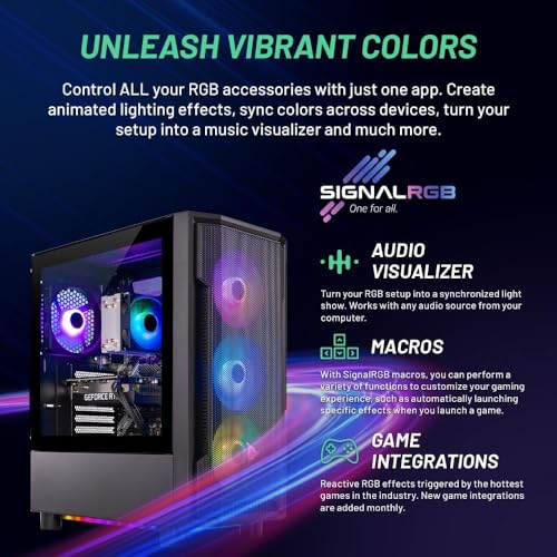 Gaming PC, Intel i7 12700F, RTX 4060, 1TB NVMe, 16GB RAM, Windows 11, Black F697