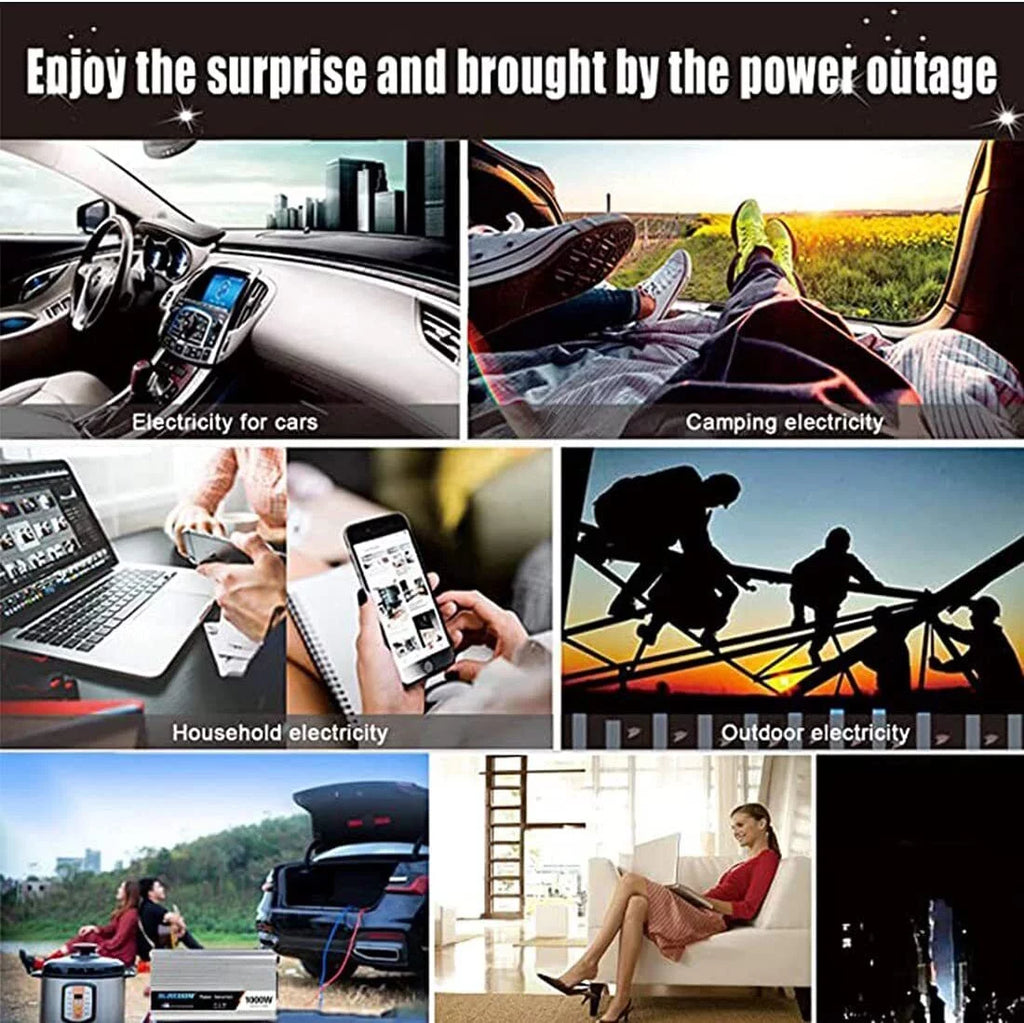 5000W Pure Sine Wave Power Inverter, DC 48V to AC 110V Q5196
