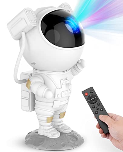 Astronaut Star Projector Night Light with Remote and Timer E396