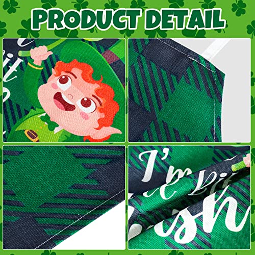 4Pcs Christmas Aprons Pink Xmas Tree Santa Deer Buffalo Plaid Adjustable Kitchen Cooking O6302