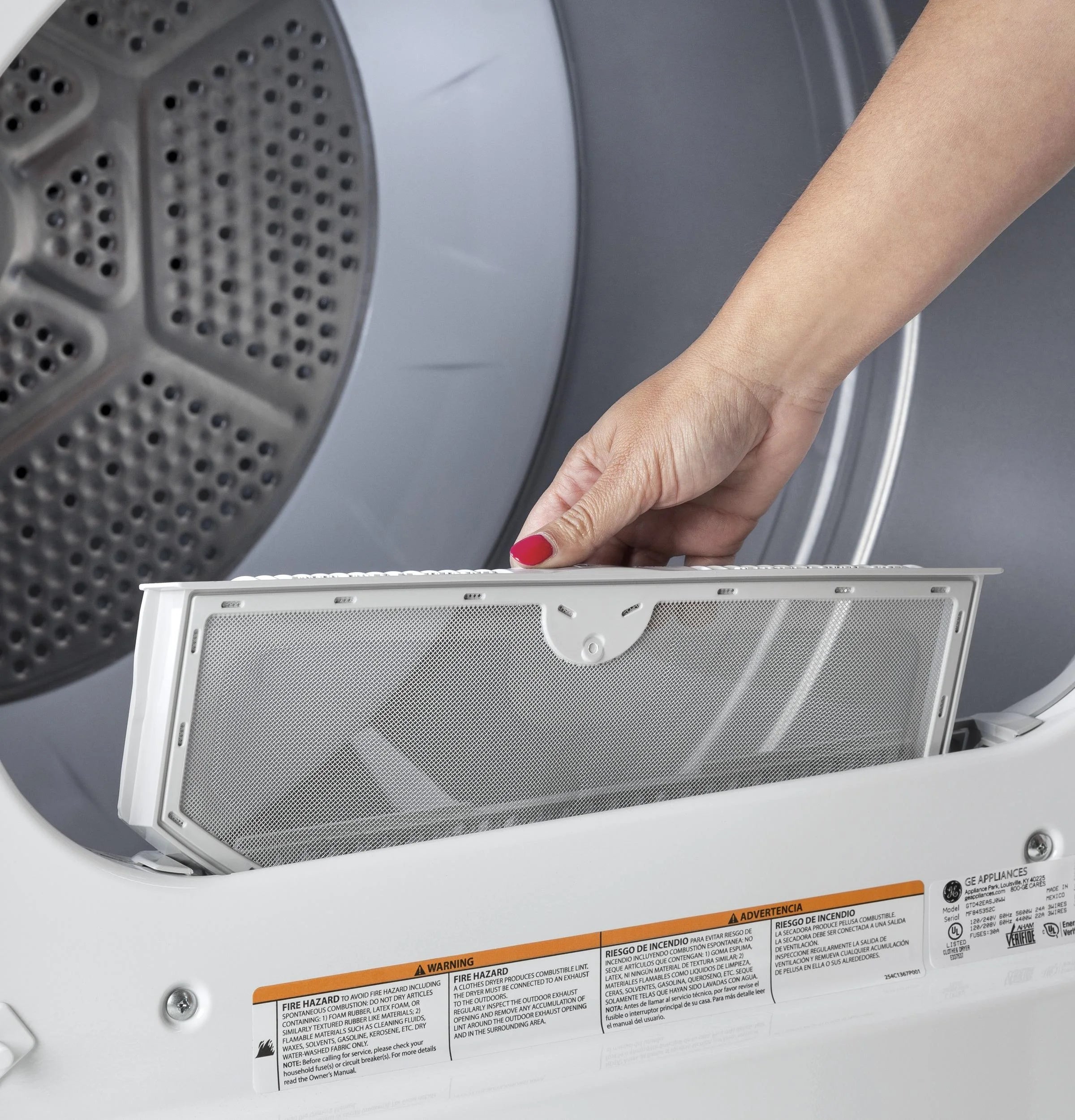 27" Electric Dryer - White X1489