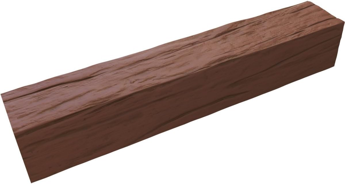 Faux Wood Ceiling Beams, 8-in W x 8-in H x 8-ft L, Redwood E5574