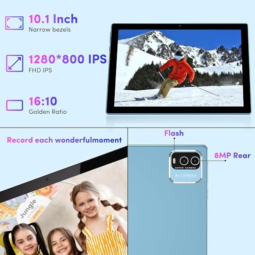 10 Inch Android Tablet with Keyboard Case Mouse Stylus J550018