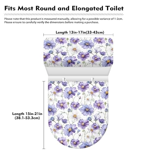Christmas Toilet Lid and Tank Cover Set for Bathroom Decor K51670
