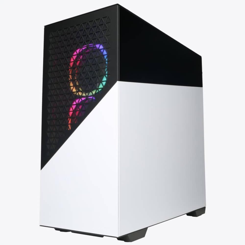 Gaming Desktop Computer, AMD Ryzen 7, 32GB RAM, 2TB SSD, RTX 4060 Ti, Windows 11, White X2880