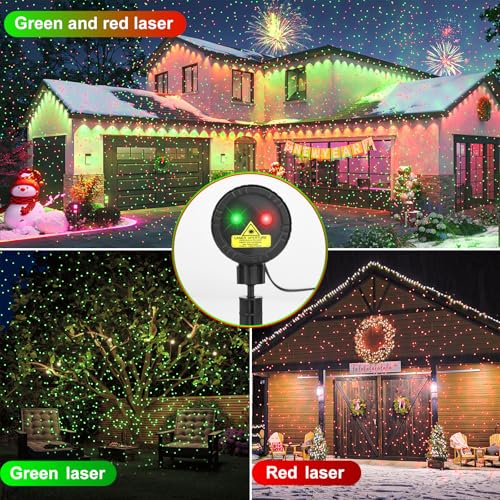 Christmas Laser Projector Lights Outdoor Indoor with Remote Control, Waterproof Z3790