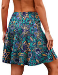 COOrun Tennis Skirt Women 20" Knee Length Golf Skort with Pockets High Waisted Athletic Sports Inner Shorts Skirts S-XXL