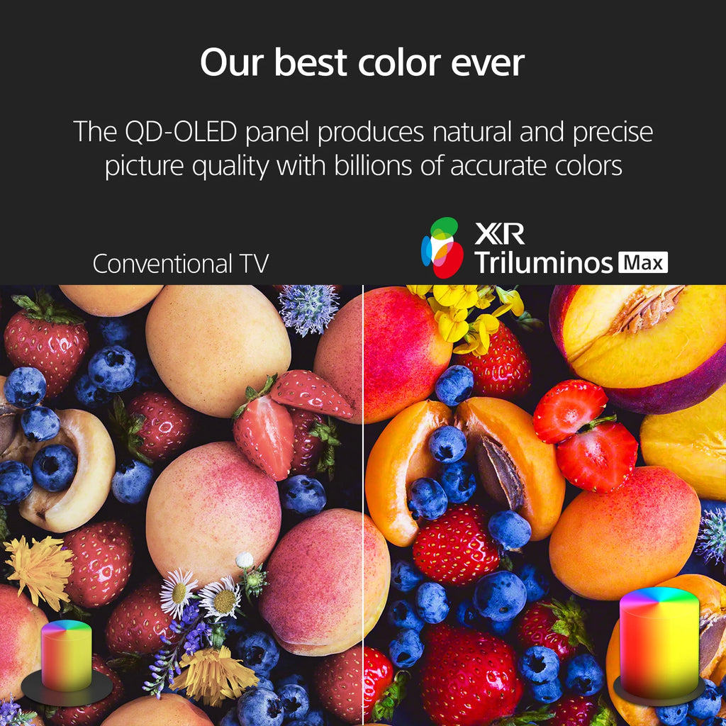 55” QD-OLED 4K HDR Smart TV with Google TV I553566