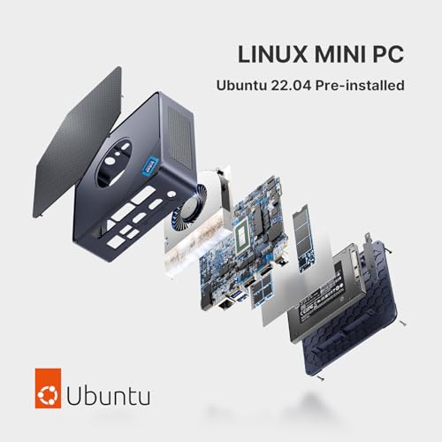 Mini PC AMD Ryzen 7 5700U, 32GB RAM 1TB SSD, Dual LAN 2.5GbE, Triple Display V9249