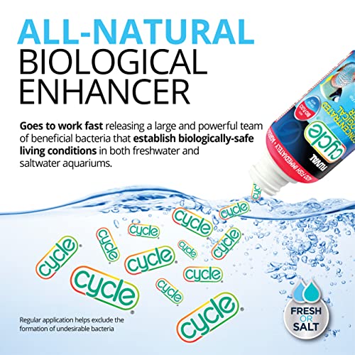 Aquarium Water Treatment Biological Enhancer, 8.4 Oz. L9949