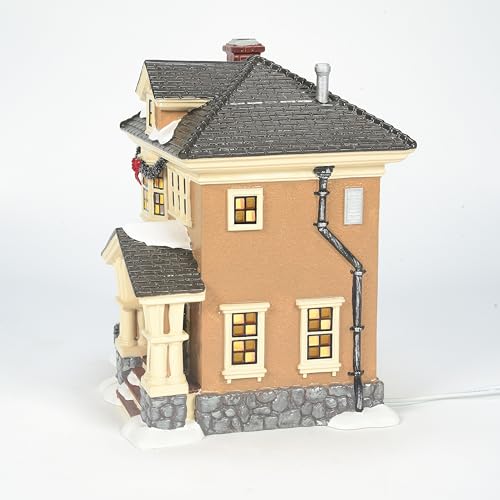 Porcelain Snow Village Christmas Lit House N2284