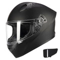Full Face Motorcycle Helmet DOT Approved, Lightweight Motocross Helmet for Adult Men Women, Street Bike ATV Scooter Motorcycle Helmets with Visor