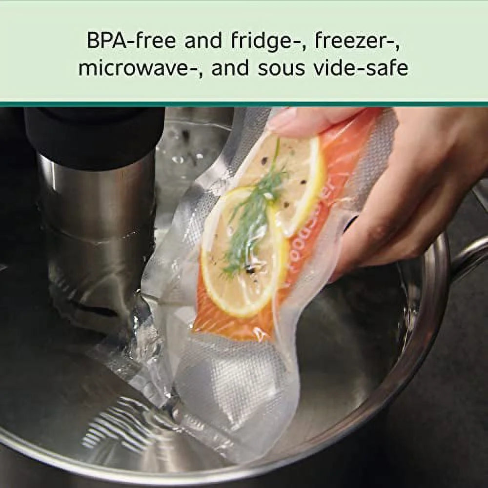 1 Quart Vacuum Sealer Bags for Food Storage and Sous Vide, 44 Count H96475