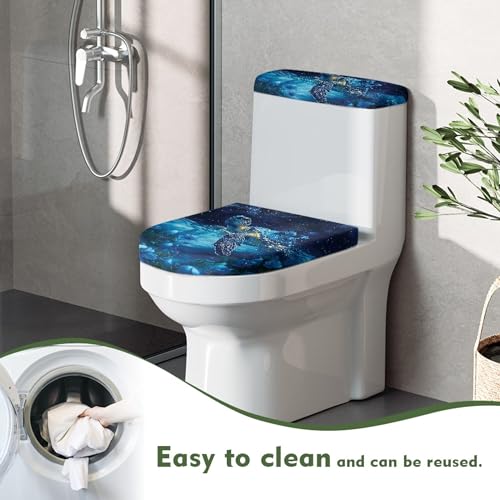 Christmas Toilet Lid and Tank Cover Set for Bathroom Decor K51670