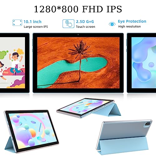 Android Tablet 10.1 Inch with Keyboard, 64GB ROM, 8GB RAM V203