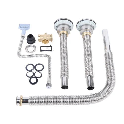 Flexible Sink Drain Hose for Double Bowl Kitchen Bathroom Z228