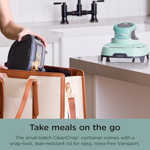 Air Fryer with Glass Containers, 4 QT & 6 Cup, Dishwasher Safe Z1664