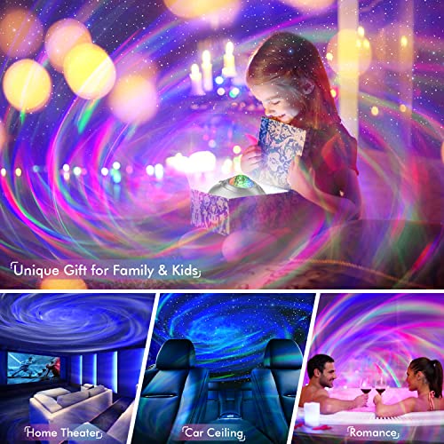 Galaxy Projector with Bluetooth Speaker and White Noise for Bedroom P99664