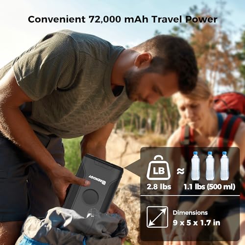 72000mAh 266Wh 12V Power Bank with 60W PD for Camping U828503