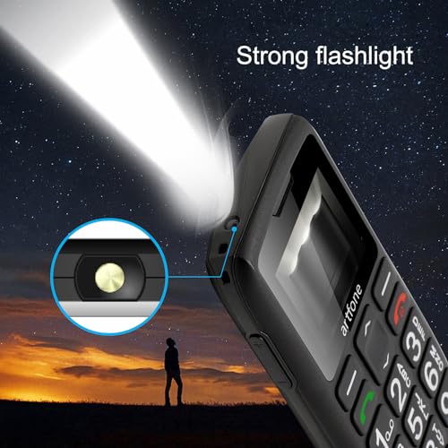 Unlocked Big Button 4G LTE Cell Phone for Seniors with SOS and USB-C Charging O4393