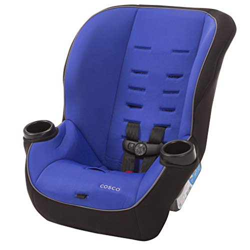 2-in-1 Convertible Car Seat, Rear-Facing 5-40 lb, Forward-Facing 22-40 lb, up to 43 in, Blue E632