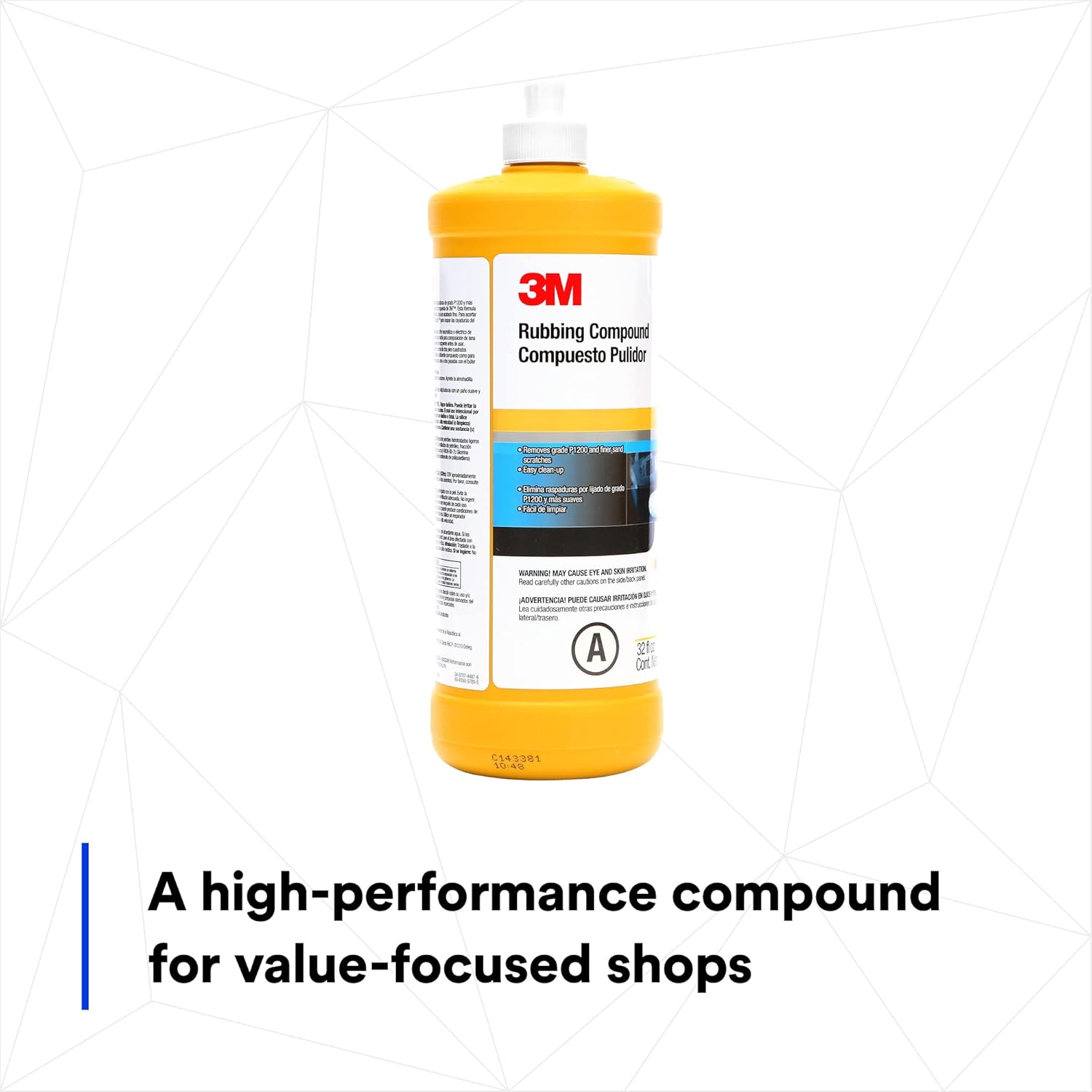 Rubbing Compound, Liquid Formula, 32 fl oz K31916