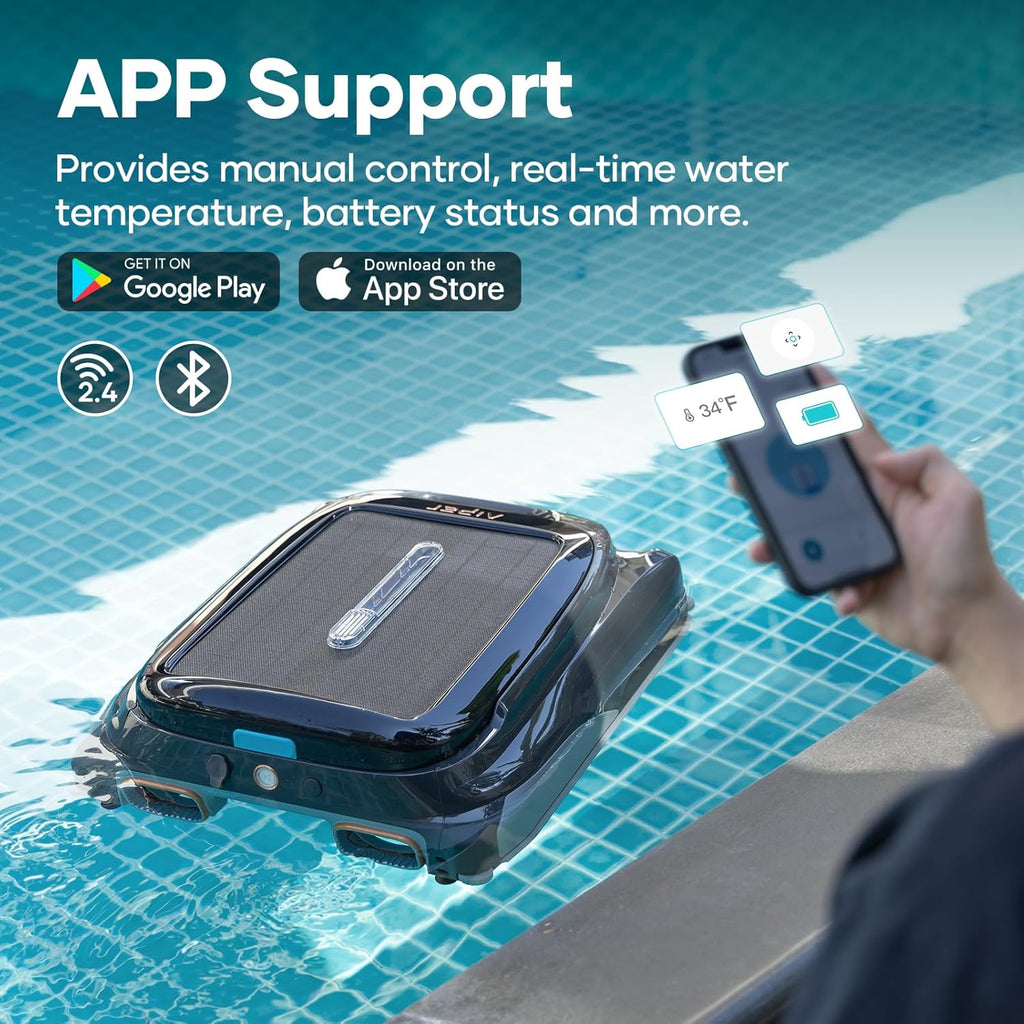 Robotic Pool Cleaner with Pool Skimmer H766