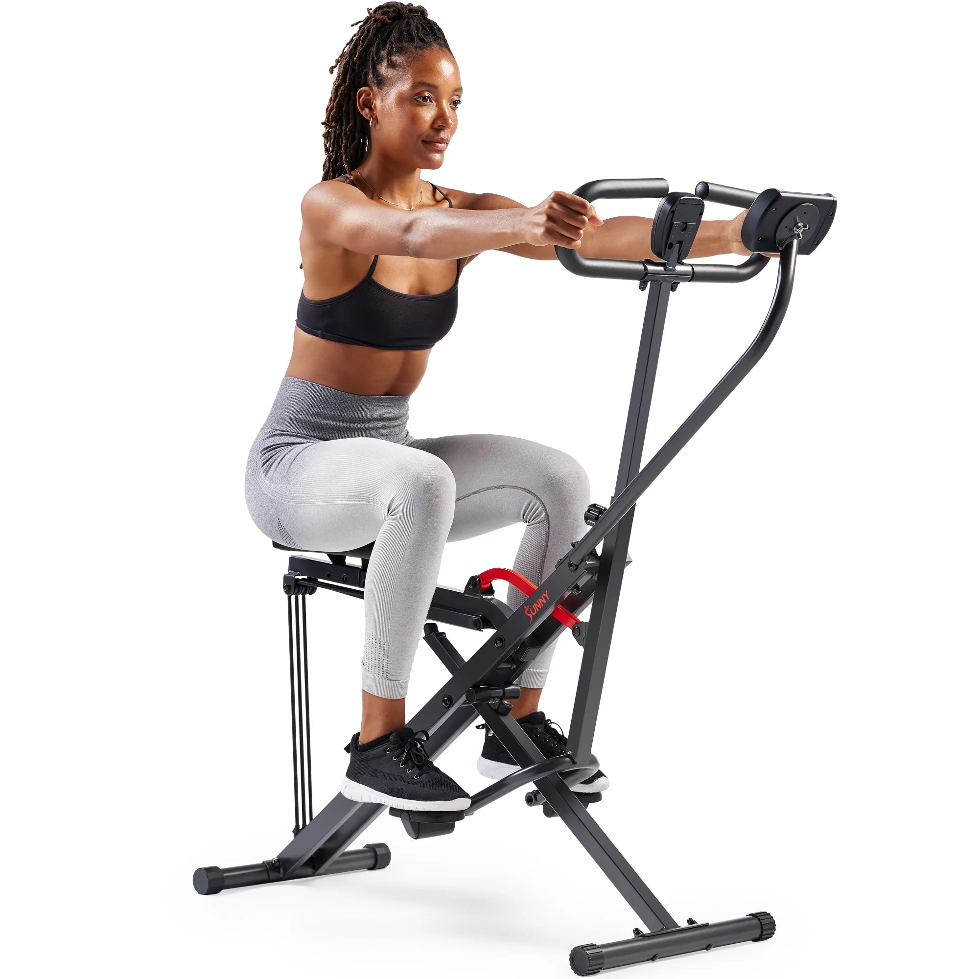 Smart Upright Row-N-Ride Exerciser with Adjustable Resistance U2763