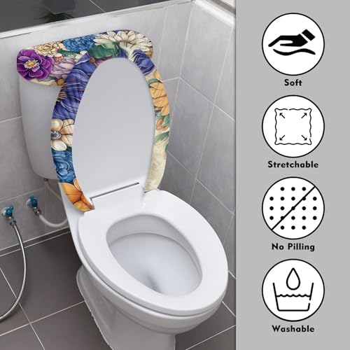 Christmas Toilet Lid and Tank Cover Set for Bathroom Decor K51670